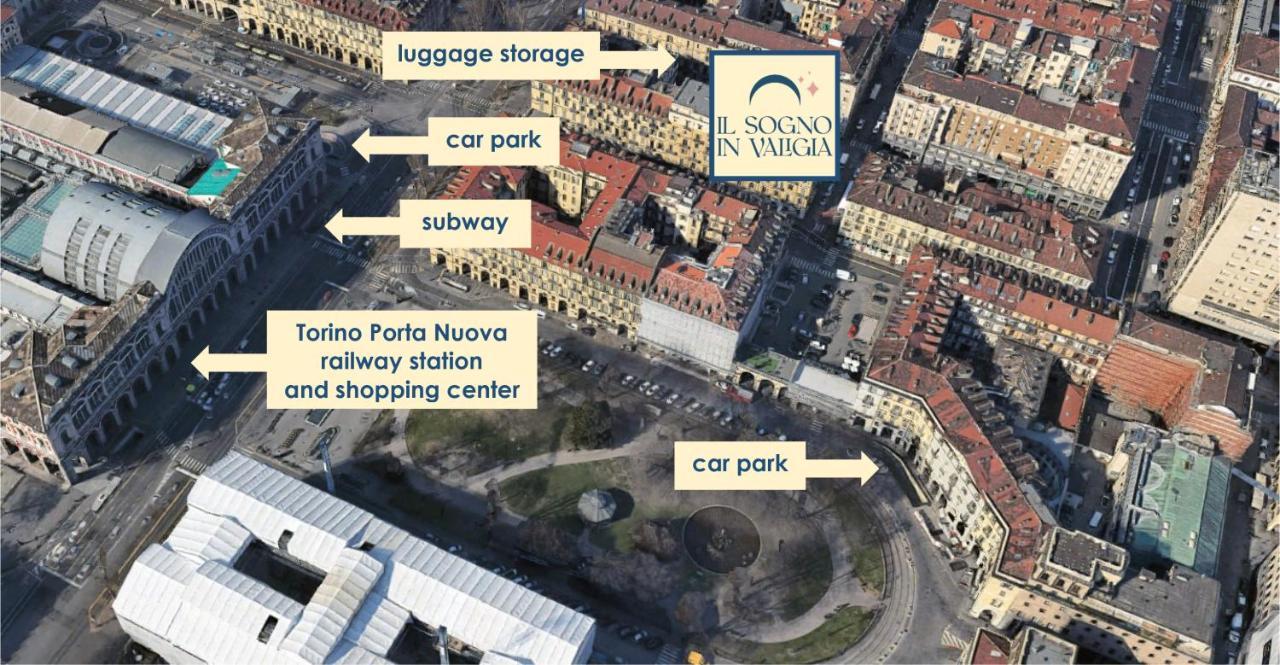 Il Sogno In Valigia Lägenhet Turin Exteriör bild